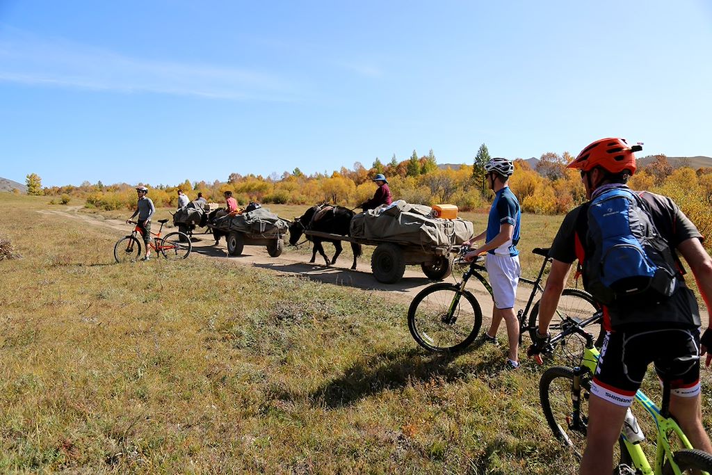 Image Mongolie à vélo - VTT en Mongolie - Rencontres Nomades