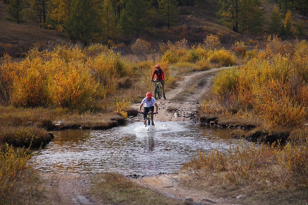 Image Mongolie à vélo - VTT en Mongolie - Rencontres Nomades