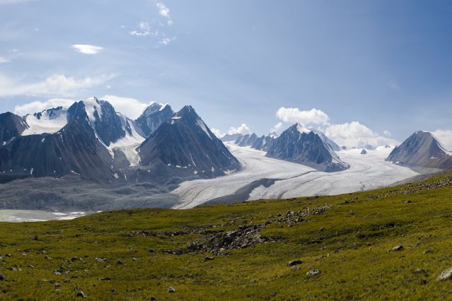 Trek - Trek dans la chaîne de l\'Altaï
