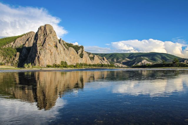Rivière Delgermörön - Hövsgöl - Mongolie