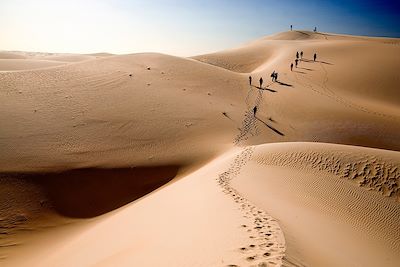 Randonnée avec chameau Mauritanie