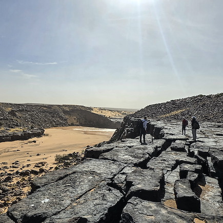 Randonnée avec chameau Mauritanie