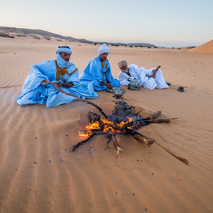 Randonnée avec chameau Mauritanie