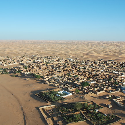 Randonnée avec chameau Mauritanie