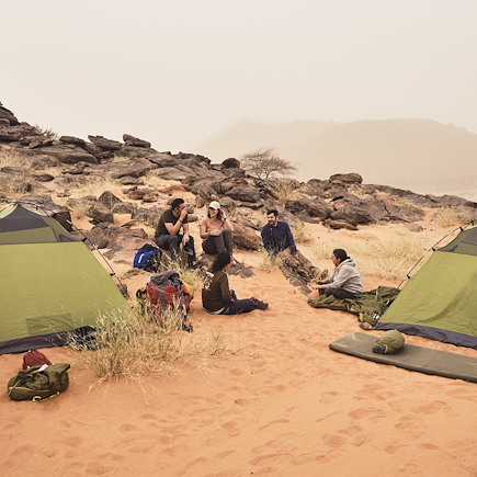 Randonnée avec chameau Mauritanie