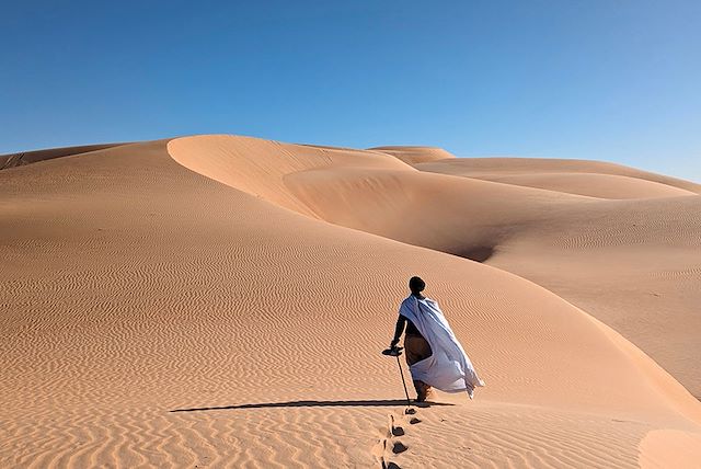 Randonnée avec chameau Mauritanie