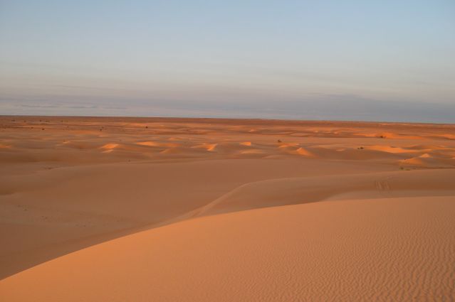 Image Chinguetti et les dunes de l'erg Ouarane