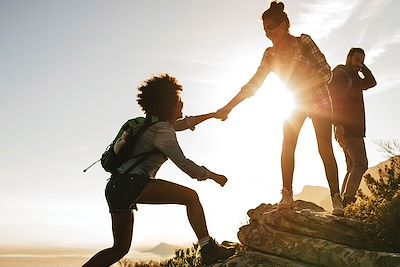 Randonnée en groupe - Ile Maurice
