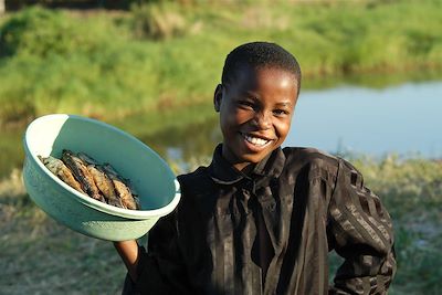 Jeune pêcheur - Malawi