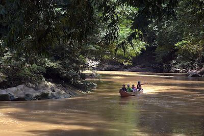 Pirogue - Sapulot - Bornéo - Malaisie