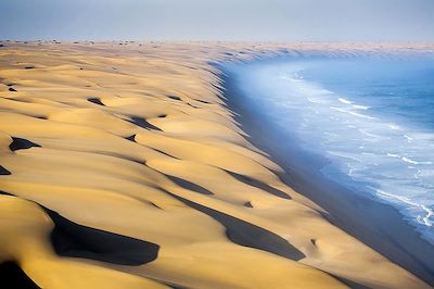 Entre le désert et l'océan, en Namibie