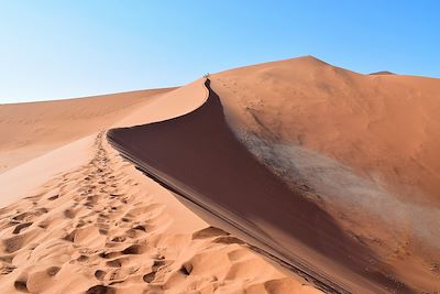 Sossusvlei dans le désert du Namib - Namibie