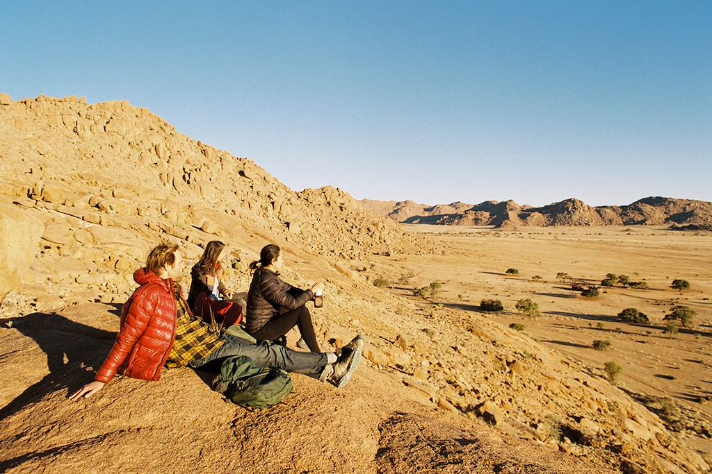 Image Randonnée guidée et bivouac Damaraland - Safari Etosha