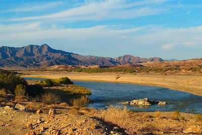 © Luce Piton - Le fleuve Orange - Namibie Le fleuve Orange - Namibie