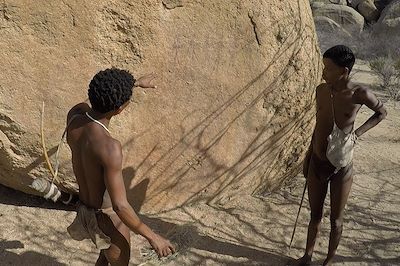 © Nicolas Honoré - San Bochimans - Erongo Mountains - Namibie San Bochimans - Erongo Mountains - Namibie