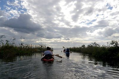 Kayak dans les marais d'Istiam - Île d'Ometepe - Nicaragua