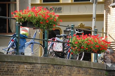 Le canal d'Amsterdam - Pays-Bas