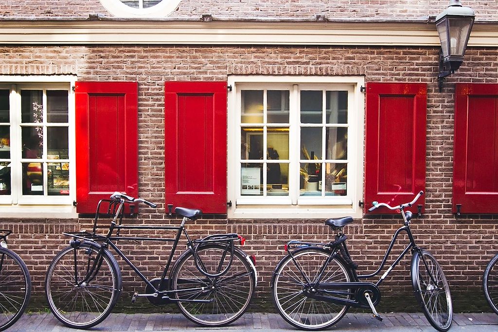 Image Ijsselmeer à vélo - lac hollandais à vélo