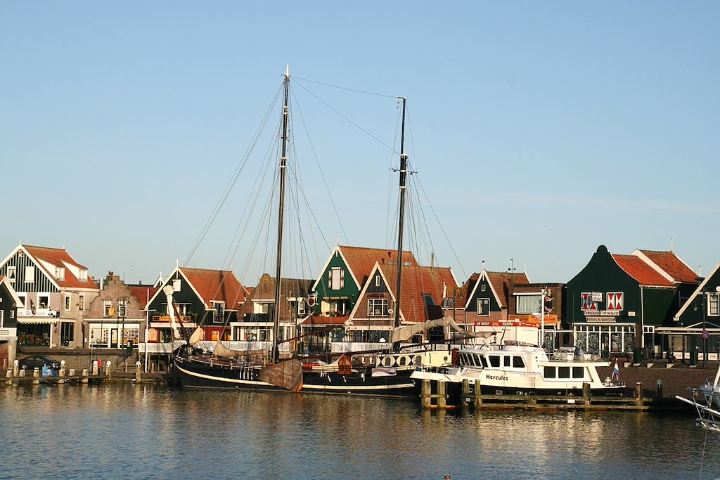 Image Ijsselmeer à vélo - lac hollandais à vélo