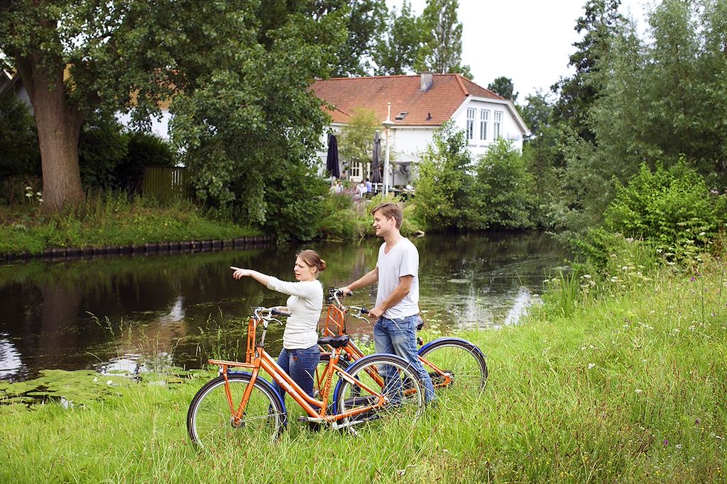 Image Hollande à vélo - Pays-Bas - Voyage en liberté - Amsterdam - Vélo en famille