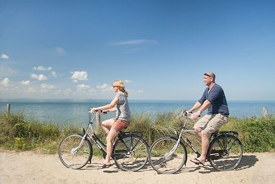 La Hollande à vélo : plages et châteaux en famille