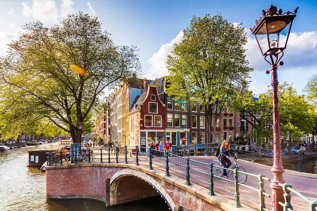Image Hollande à vélo - Pays-Bas - Voyage en liberté - Amsterdam - Vélo en famille