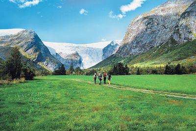 Randonnée dans le Parc National de Jostedalbreen - Norvège