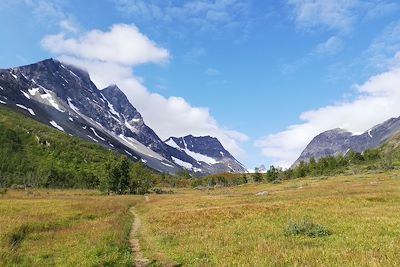 Steindalsbreen glacier - Alpes de Lyngen - Norvège