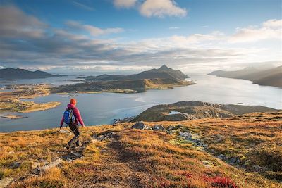 Offersoykammen dans les îles Lofoten - Comté de Nordland - Norvège