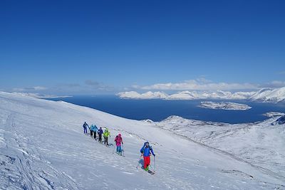 Ski de randonnée - Entre Tromso et Alta - Norvège