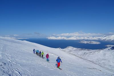 Voyage Ski et cabotage dans les Alpes de Lyngen 1