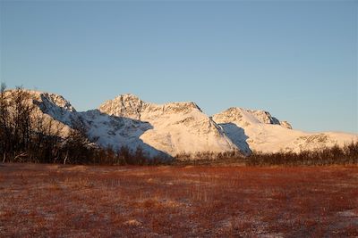 Marche dans la région de Tromso - Norvège
