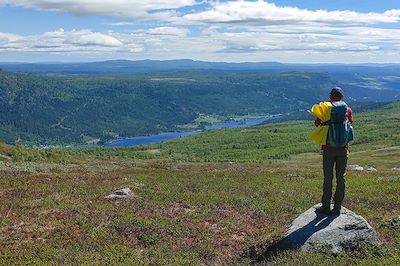 Vue sur le lac Espedalen - Norvège