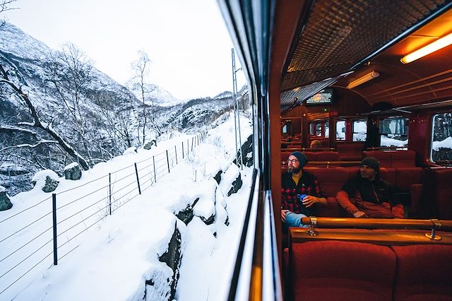 Voyage Ski et train dans les fjords de Norvège
