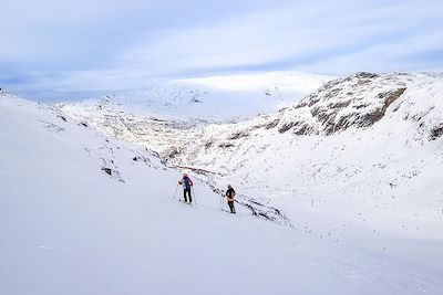 Ski de randonnée vers la gare de Myrdal - Norvège