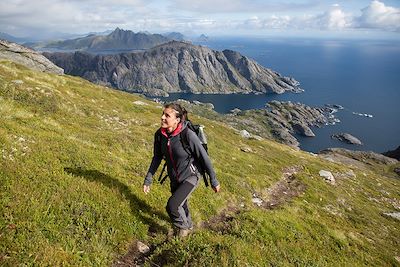 Randonnée sur l'île de Moskenes - Lofoten - Norvège