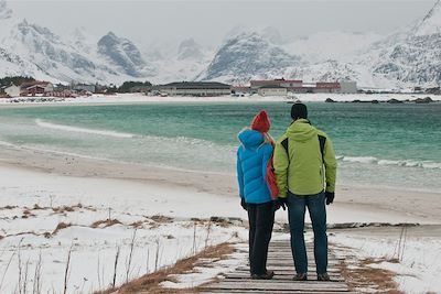 Couple à Lofoten - Norvège