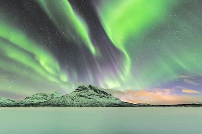 Navigation et magie de l'hiver en Norvège