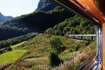 © Rolf M Sørensen/Flåmsbana - Train Flåmsbana - Norvège - Europe Train Flåmsbana - Norvège - Europe