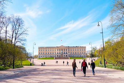 © VisitOSLO/Didrick Stenersen - Palais royal d'Oslo - Oslo - Norvège Palais royal d'Oslo - Oslo - Norvège