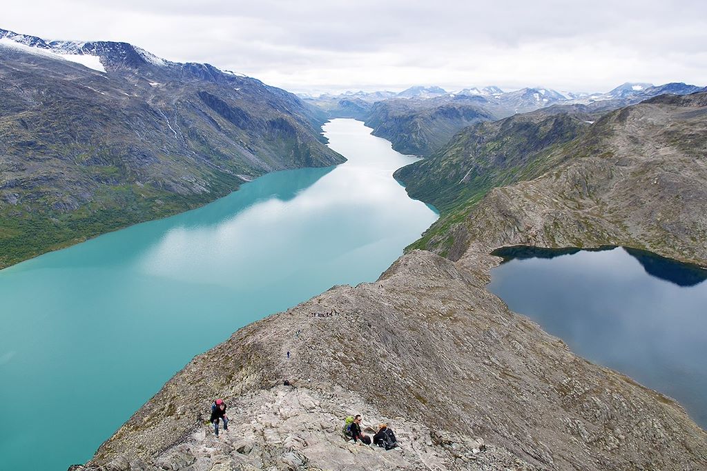 Image Randonnée Dans Le Parc National Jotunheimen - Trek Norvège Du Sud - Randonnée À Besseggen