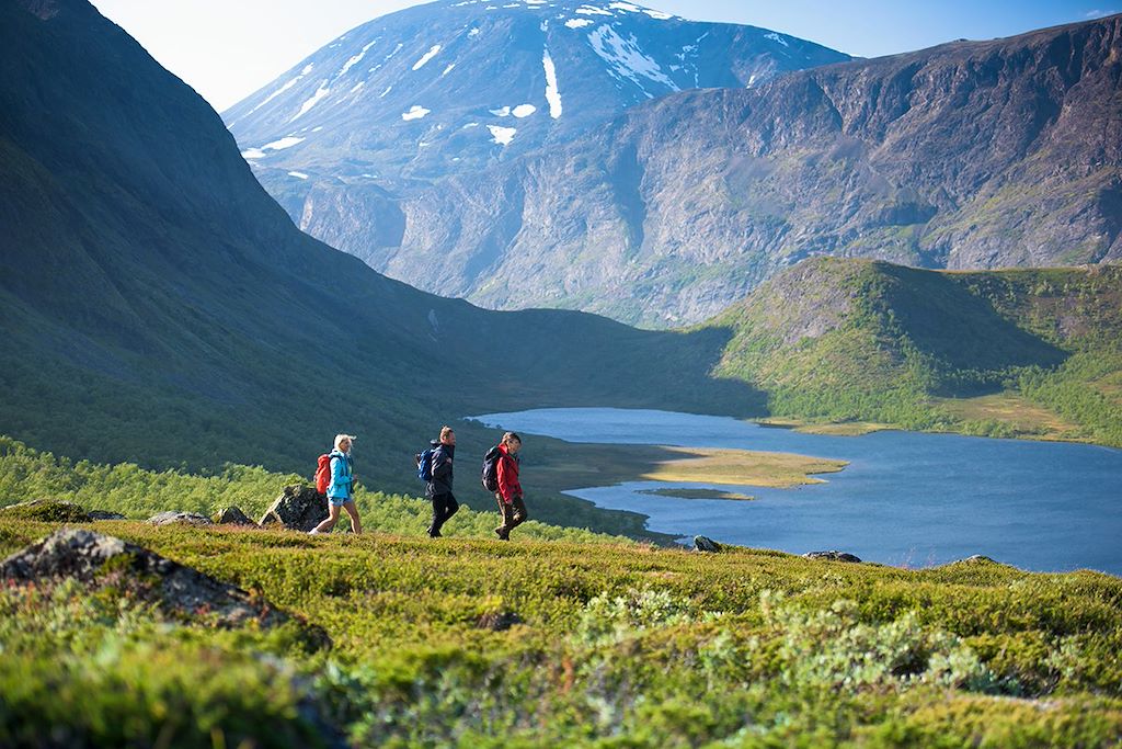 Image Randonnée Dans Le Parc National Jotunheimen - Trek Norvège Du Sud - Randonnée À Besseggen