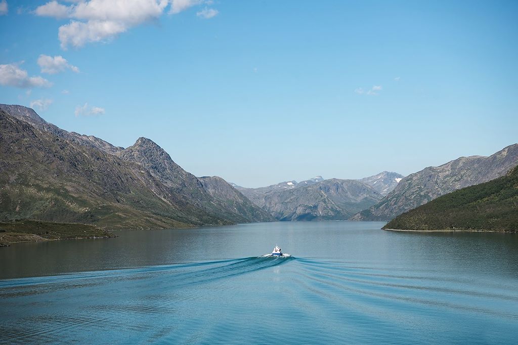 Image Randonnée Dans Le Parc National Jotunheimen - Trek Norvège Du Sud - Randonnée À Besseggen