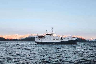 Navigation dans les fjords de Norvège