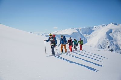© Nicolas Bourdillat - Ski de randonnée - Alpes de Sunnmore - Norvège Ski de randonnée - Alpes de Sunnmore - Norvège