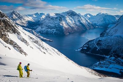 © Nicolas Bourdillat - Dalegubben - Alpes de Sunnmore - Norvège Dalegubben - Alpes de Sunnmore - Norvège