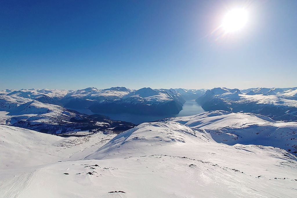 Image Ski de randonnée - Alpes de Sunnmøre - entre fjords et sommets