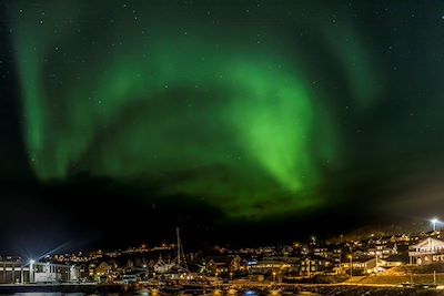 Aurore boréale à Tromso - Norvège