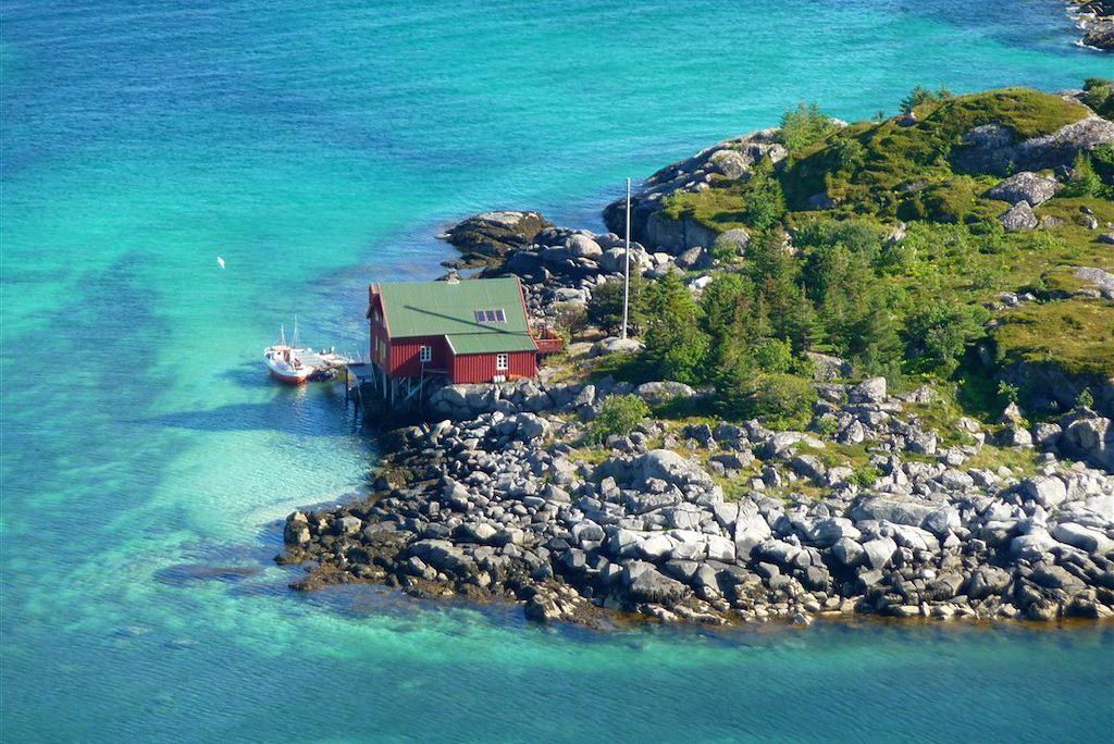 Image Randonnée Matmora - Plage De Kvalvika - Rorbu