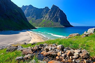 © Günter Gräfenhain/Sime / Photononstop - Alentour de Fredvang - Lofoten - Norvège Alentour de Fredvang - Lofoten - Norvège